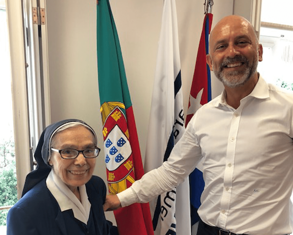 Irmã Teresa Vaz visita a Câmara de Comércio Portugal-Cuba